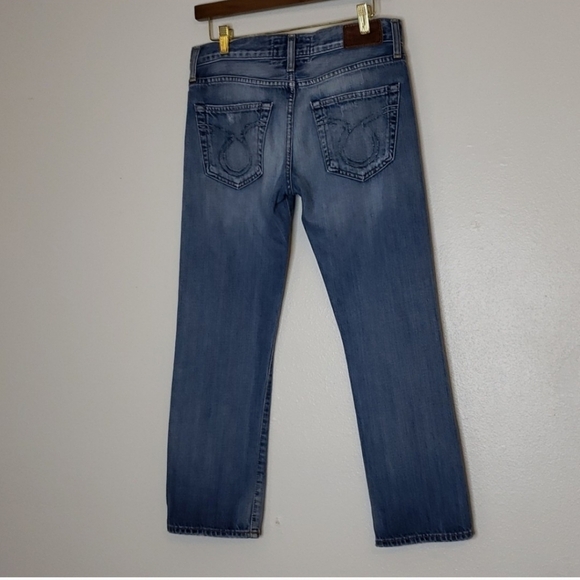 NEW Big Star Taylor Slouchy Boyfriend Distressed Jeans Womens Verdana Bohemian - Picture 10 of 15